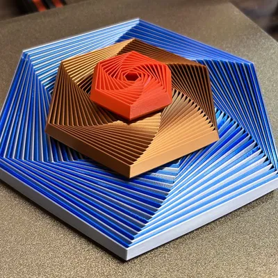 Hexagon Superfidget V2 - Thiết Kế PIP 45 Khúc