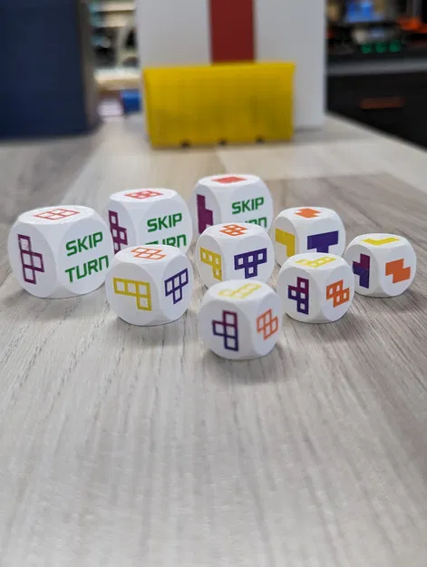 Xúc Xắc Cân Bằng Tetris - Image 7