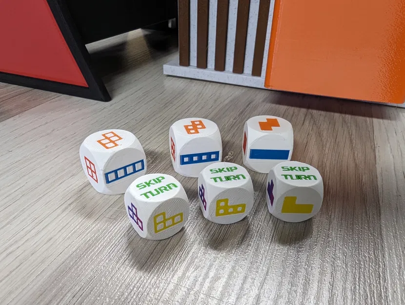 Xúc Xắc Cân Bằng Tetris - Image 10