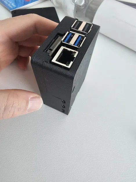 Vỏ case Raspberry Pi 5 + X1001 (adapter NVMe) dày 2mm - Image 3