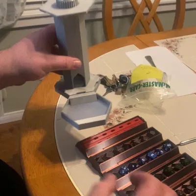 Tháp Xúc Xắc Cuộn Gắn Khay Chỉnh Sửa