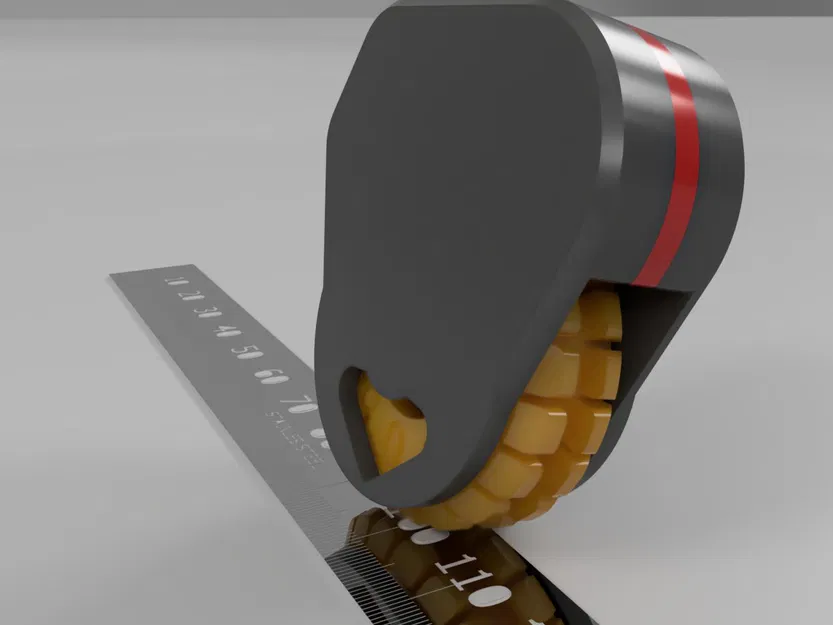 Toucametr (curvimetr) - Dụng cụ đo đường cong 3D in được - Image 3