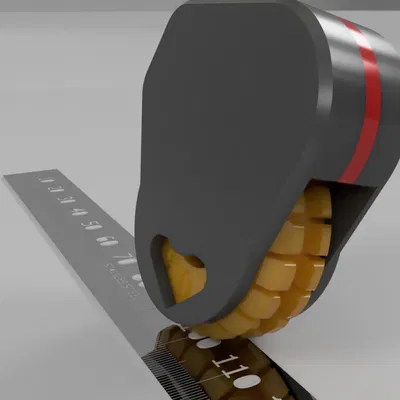 Toucametr (curvimetr) - Dụng cụ đo đường cong 3D in được