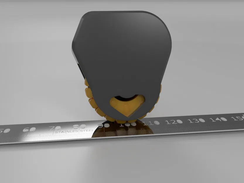 Toucametr (curvimetr) - Dụng cụ đo đường cong 3D in được - Image 5