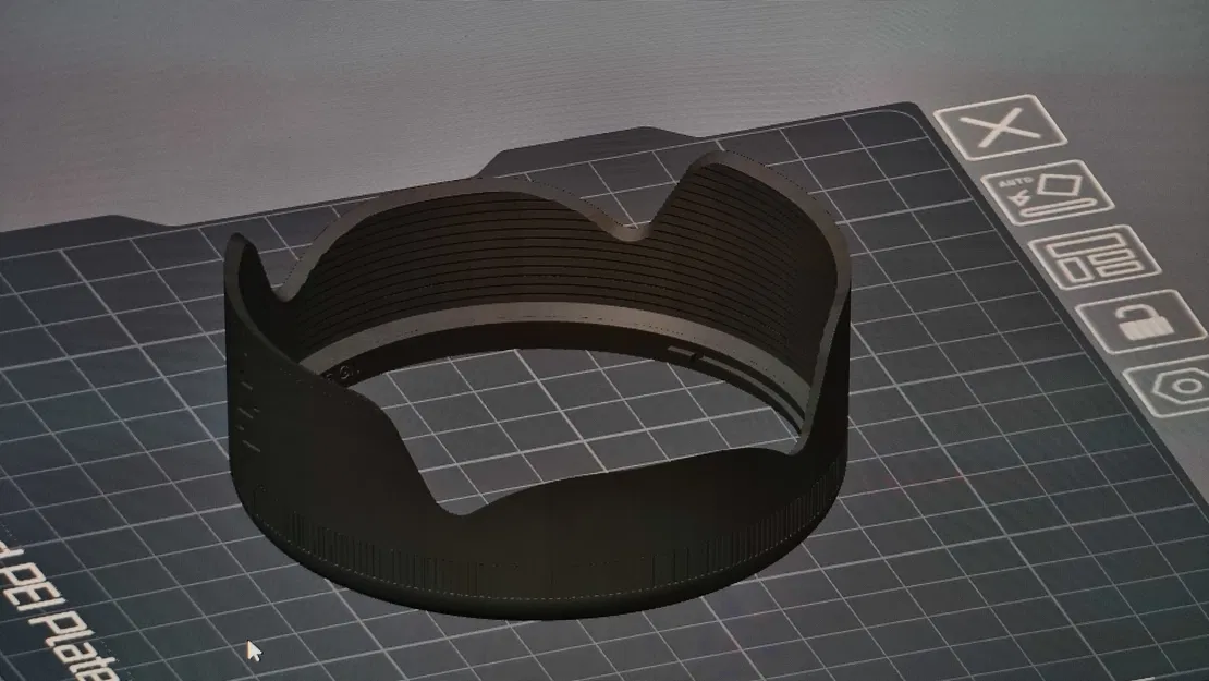 Hood Che Ống Kính Sigma 17-50 F2.8 EX HSM - Image 1