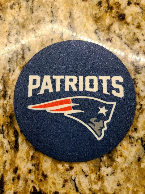 Đế Lót Ly New England Patriots - Hai Mẫu Độc Đáo - Image 1
