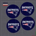 Đế Lót Ly New England Patriots - Hai Mẫu Độc Đáo - Thumbnail 3