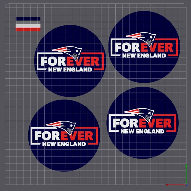 Đế Lót Ly New England Patriots - Hai Mẫu Độc Đáo - Image 4