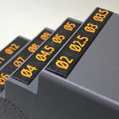 Hộp Gridfinity Dành Cho Dao Phay