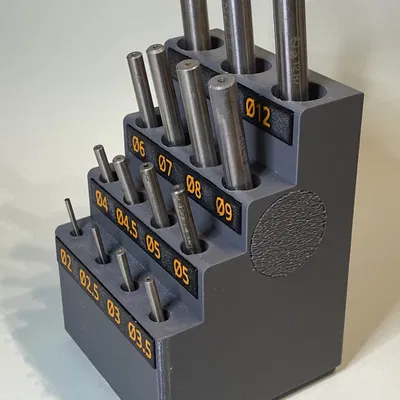 Hộp Gridfinity Dành Cho Dao Phay