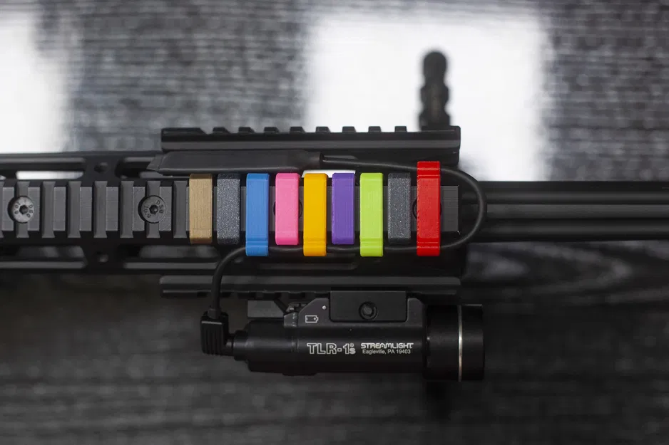 Kẹp ray để quản lý cáp - Image 2