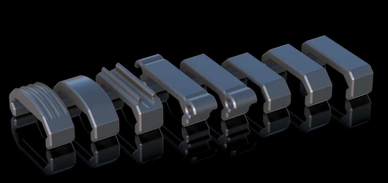 Kẹp ray để quản lý cáp - Image 3