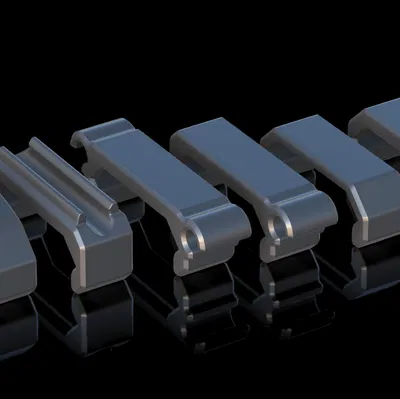 Kẹp ray để quản lý cáp