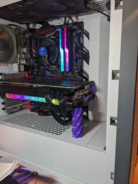 Giá Đỡ Card Đồ Họa Hình Xoắn Ốc Sao - Image 2