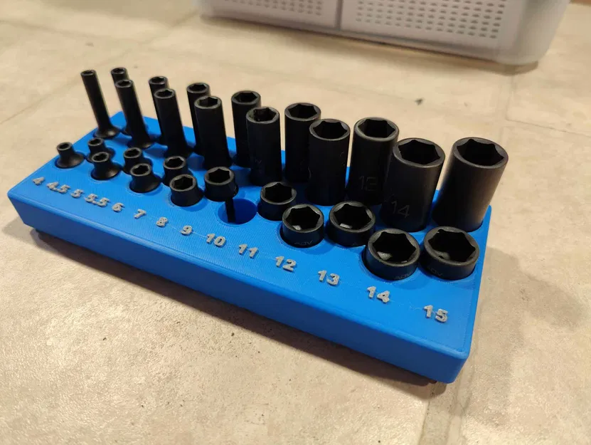 Kệ Đựng Socket 1/4 inch Matco ADV Gridfinity - Image 1