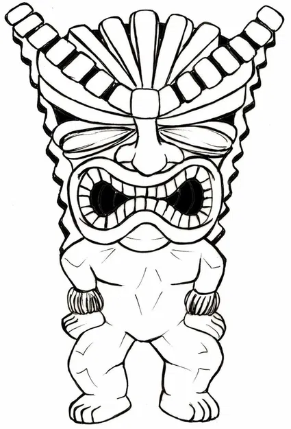 Tiki Keytag 25 - Móc khóa Tiki Thần Thú Lớn - Image 2