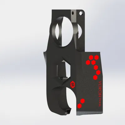 Voron Mantis với Knomi - Nắp đầu tích hợp Knomi