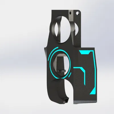 Voron Mantis với Knomi - Nắp đầu tích hợp Knomi