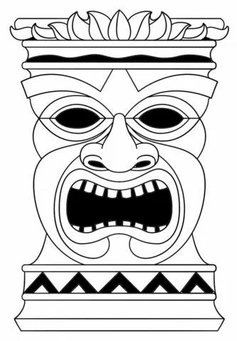 Móc khóa Tiki 23 - Biểu tượng Thần Tích Polynesia - Image 2