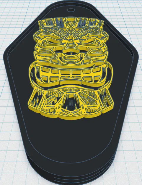 Móc khóa Tiki 24 - Image 1