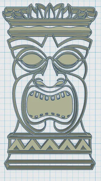 Móc khóa Tiki 23 - Biểu tượng Thần Tích Polynesia - Image 3