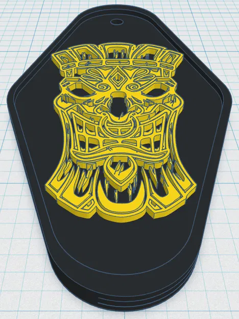 Tiki Keytag 20 - Image 1