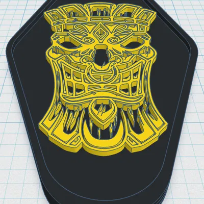 Tiki Keytag 20