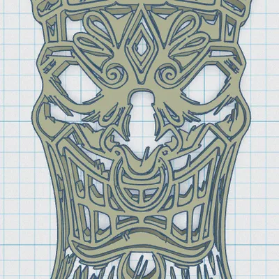 Tiki Keytag 20