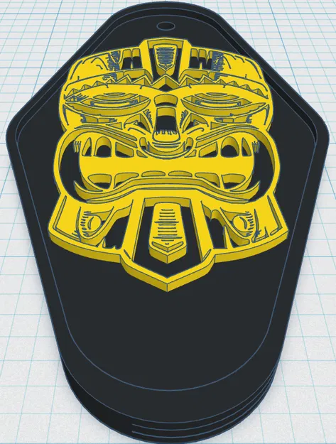 Tiki Keytag 19 - Móc khóa hình thần Tiki - Image 1