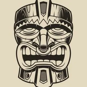 Tiki Keytag 19 - Móc khóa hình thần Tiki