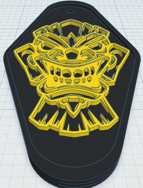 Móc khóa Tiki 14 - Image 1