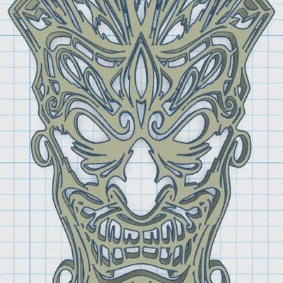 Tiki Keytag 13: Mô hình móc khóa hình Tiki