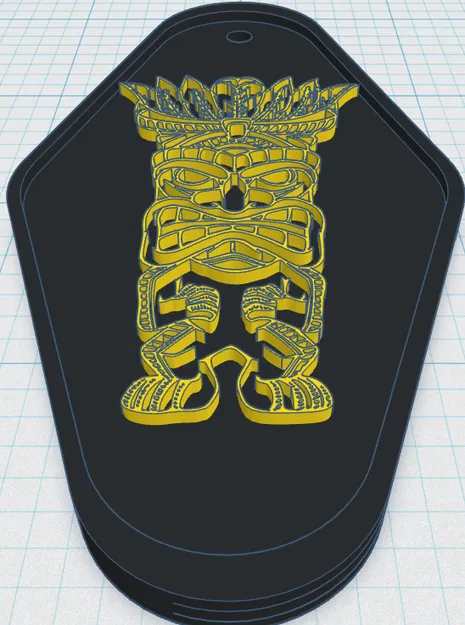 Móc khóa Tiki 6 - Image 1