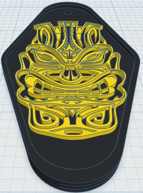 Móc Khóa Tiki 5 - Image 1