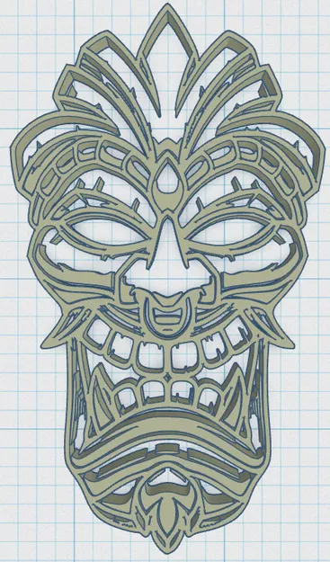 Tiki Keytag 4 - Thần thoại Polynesia - Image 3