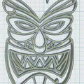 Tiki Keytag 2 - Mô hình in 3D - Thumbnail 3