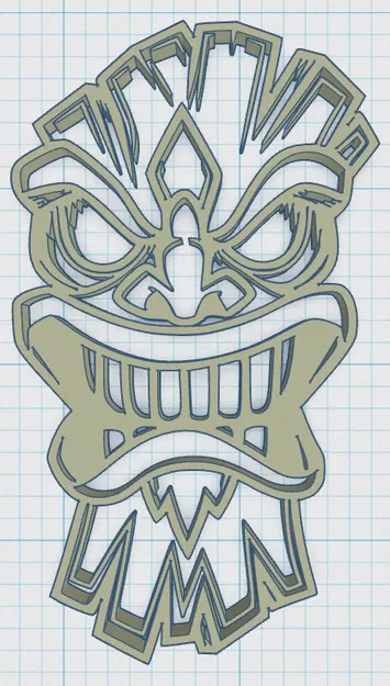 Tiki Keytag 3 - Biểu Tượng Thần Thoại Polynesia - Image 3