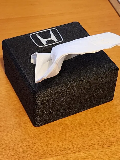 Hộp giấy ăn mini có logo Honda - Image 1