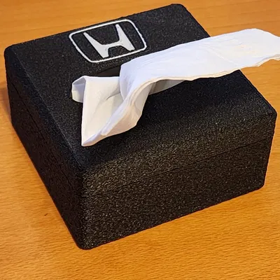 Hộp giấy ăn mini có logo Honda