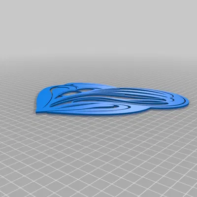 Tranh tường tối giản hình đôi môi / Rty