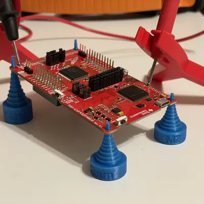 Đế đỡ PCB và thước đo lỗ xếp chồng thông số (lỗ M2-M14)