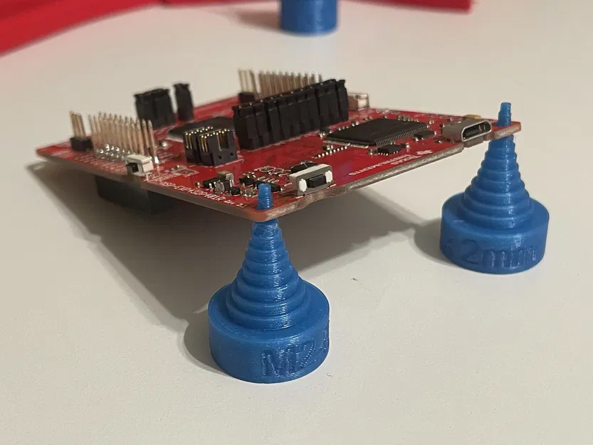 Đế đỡ PCB và thước đo lỗ xếp chồng thông số (lỗ M2-M14) - Image 3