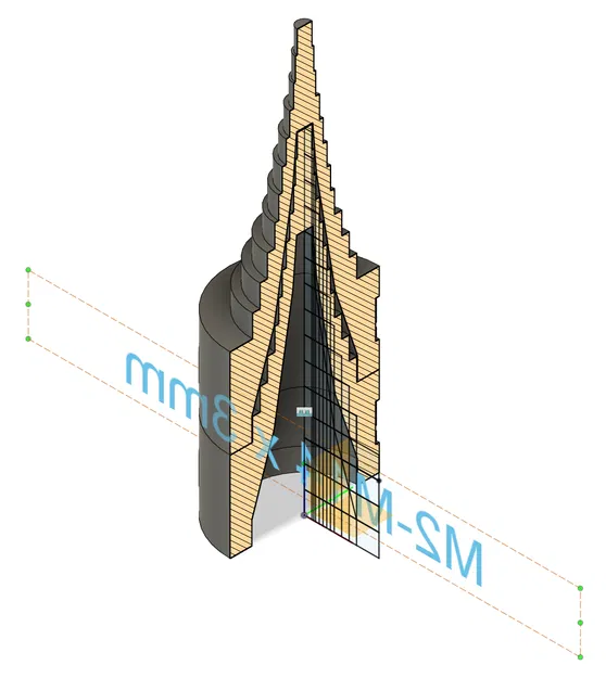 Đế đỡ PCB và thước đo lỗ xếp chồng thông số (lỗ M2-M14) - Image 4