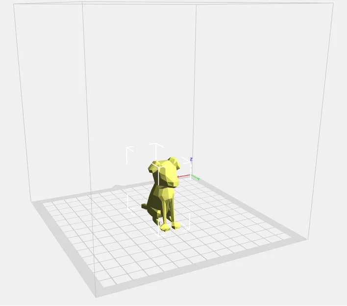 Chó low poly để bàn - Image 1
