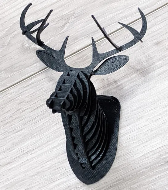 Bộ mô hình xếp hình Hươu Đuôi Trắng Kit Card - Image 1