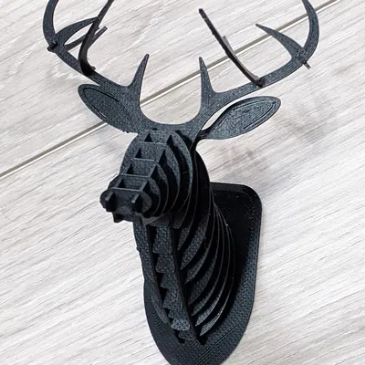 Bộ mô hình xếp hình Hươu Đuôi Trắng Kit Card