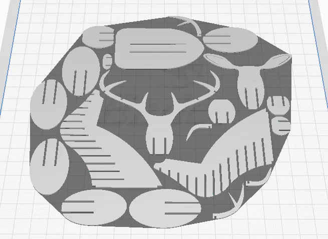 Bộ mô hình xếp hình Hươu Đuôi Trắng Kit Card - Image 5