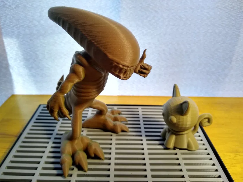 Mô hình 3D Jonesy & Xenomorph Mini - Image 1