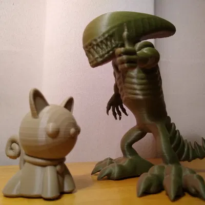 Mô hình 3D Jonesy & Xenomorph Mini
