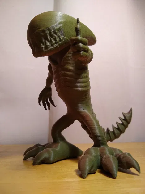 Mô hình 3D Jonesy & Xenomorph Mini - Image 6